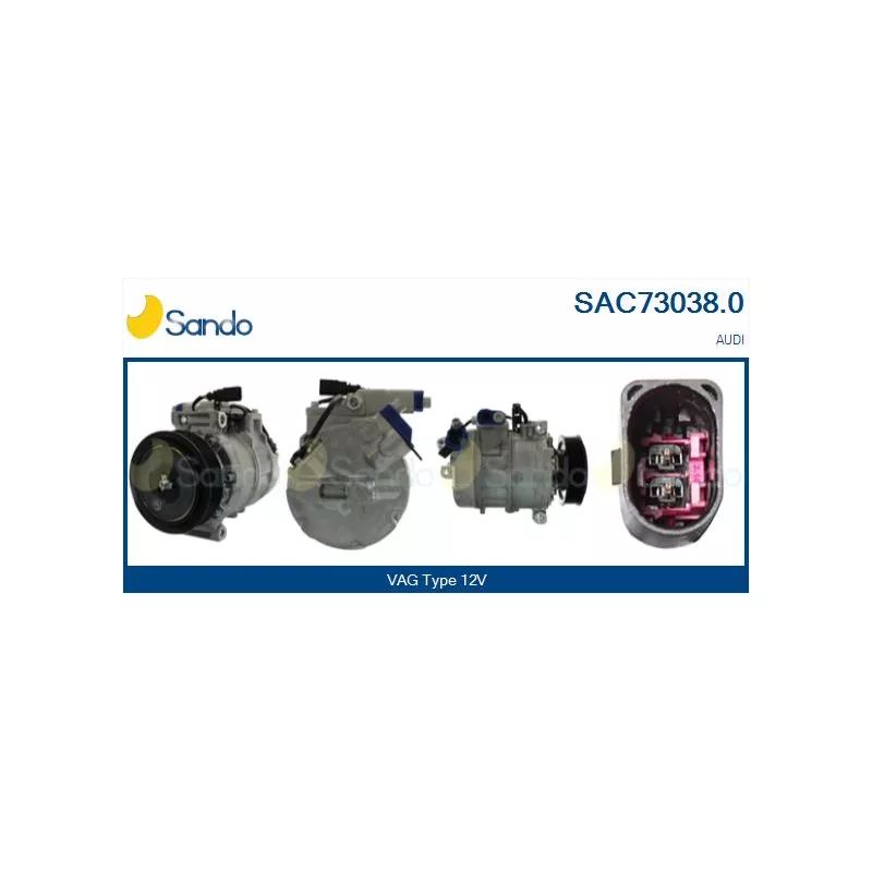 Compresseur, climatisation SANDO SAC73038.0