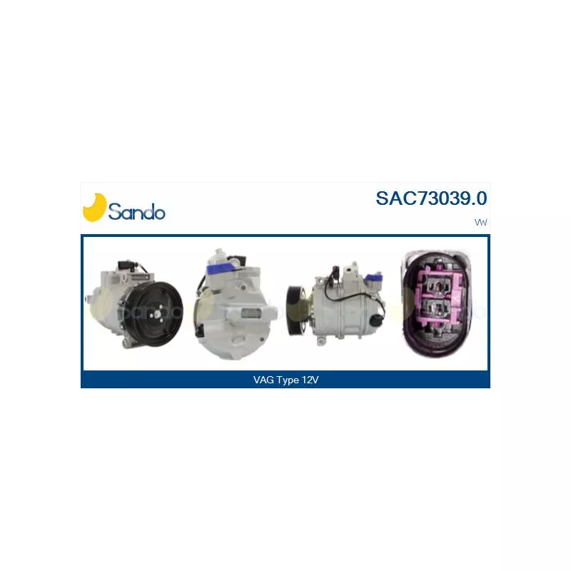 Compresseur, climatisation SANDO SAC73039.0