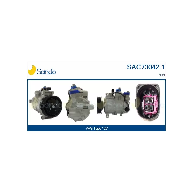 Compresseur, climatisation SANDO SAC73042.1