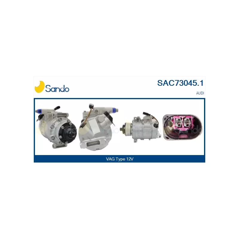 Compresseur, climatisation SANDO SAC73045.1