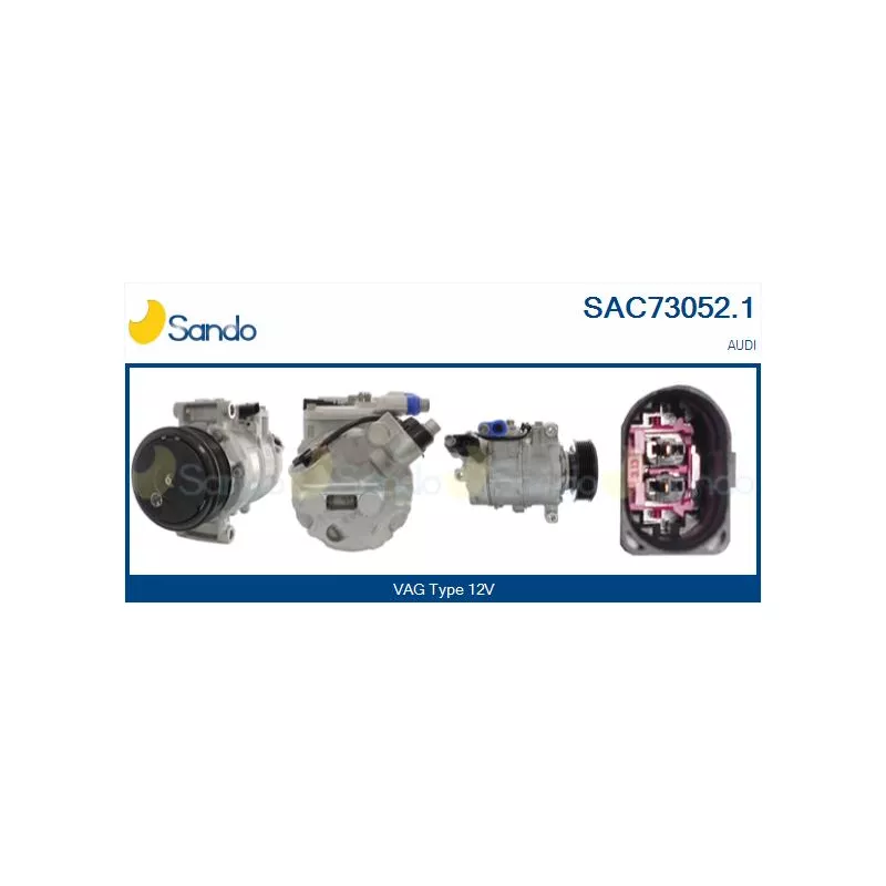 Compresseur, climatisation SANDO SAC73052.1