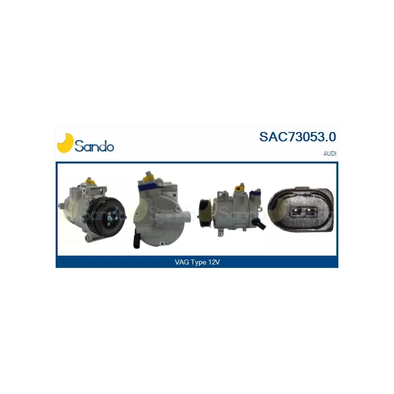 Compresseur, climatisation SANDO SAC73053.0