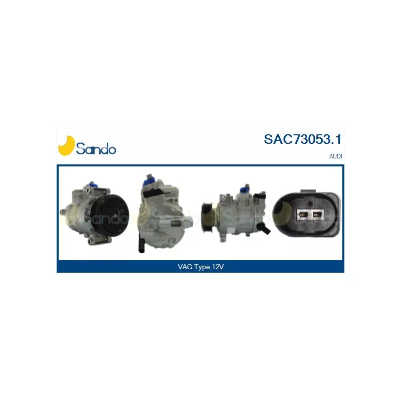 Compresseur, climatisation SANDO SAC73053.1