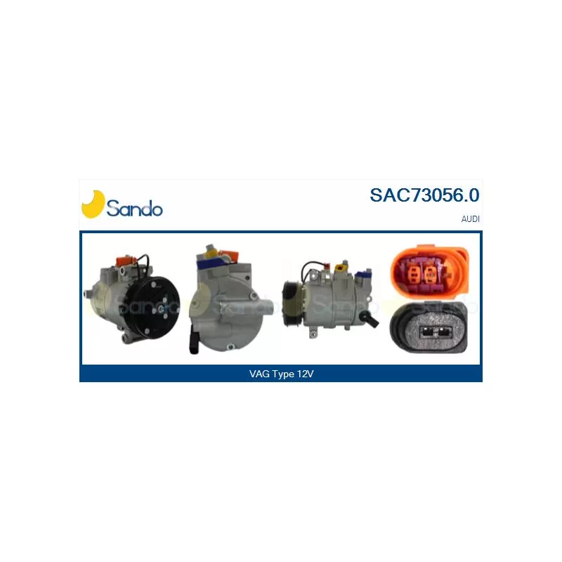 Compresseur, climatisation SANDO SAC73056.0