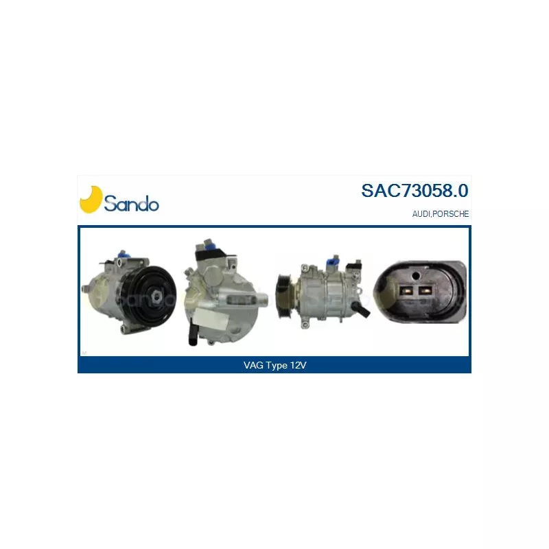 Compresseur, climatisation SANDO SAC73058.0