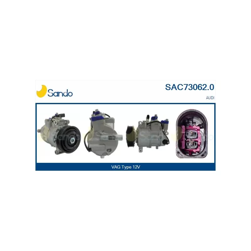 Compresseur, climatisation SANDO SAC73062.0