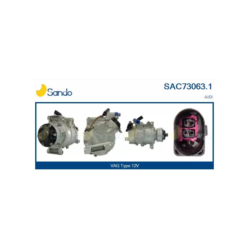 Compresseur, climatisation SANDO SAC73063.1