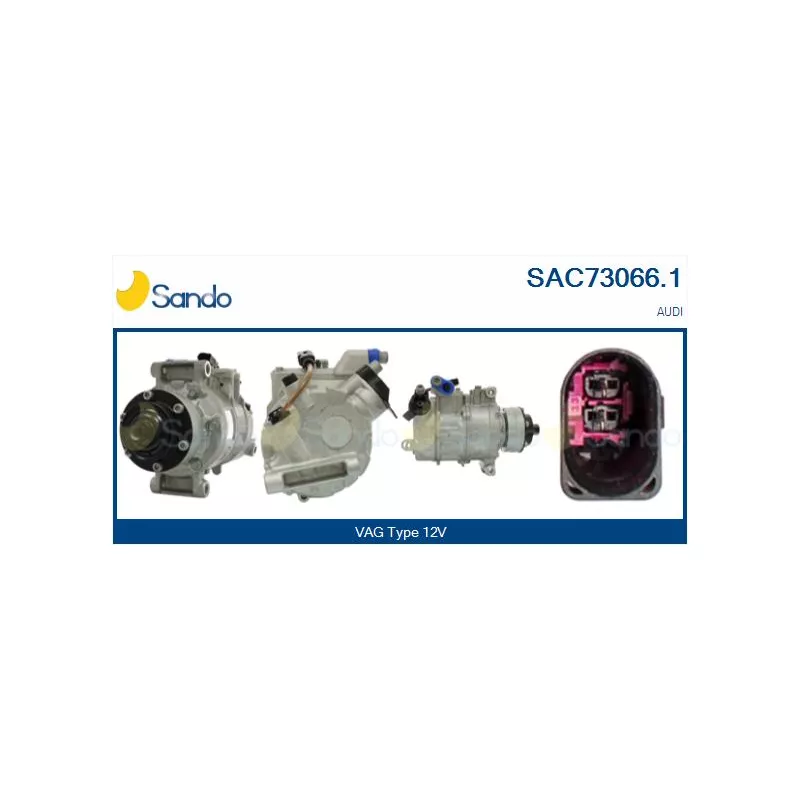 Compresseur, climatisation SANDO SAC73066.1