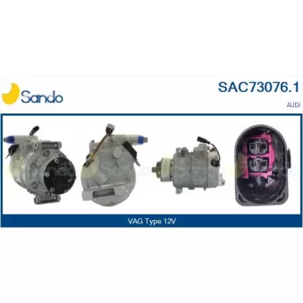 Compresseur, climatisation SANDO SAC73076.1