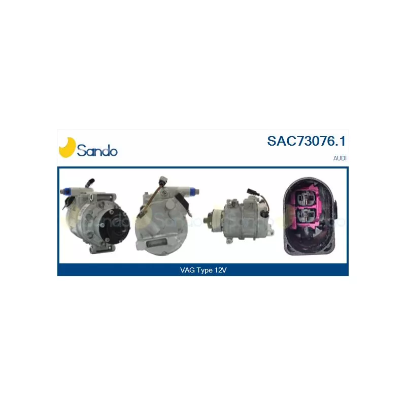 Compresseur, climatisation SANDO SAC73076.1