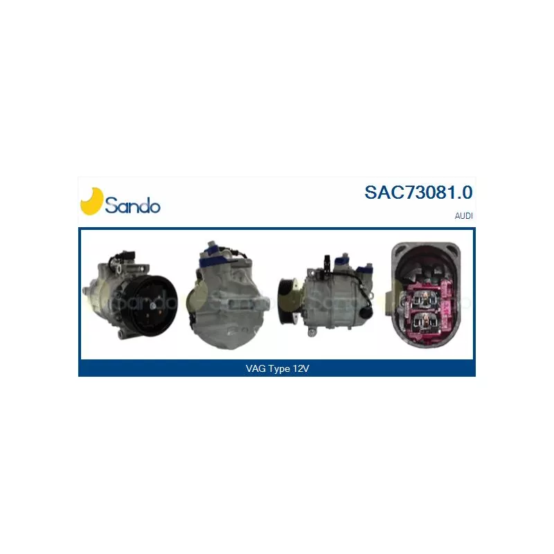 Compresseur, climatisation SANDO SAC73081.0