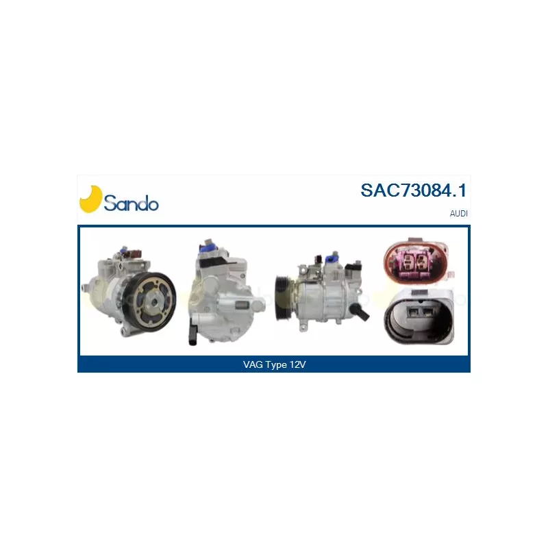 Compresseur, climatisation SANDO SAC73084.1