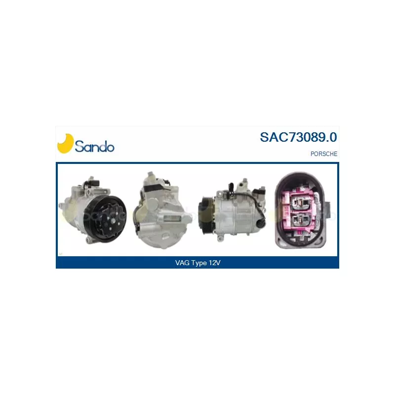 Compresseur, climatisation SANDO SAC73089.0