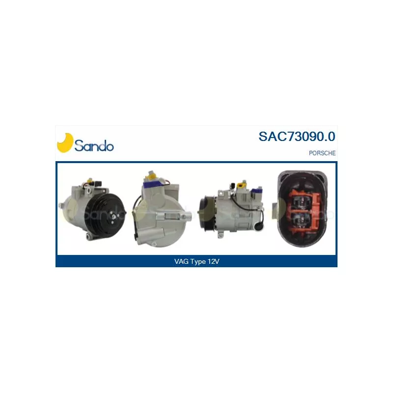 Compresseur, climatisation SANDO SAC73090.0