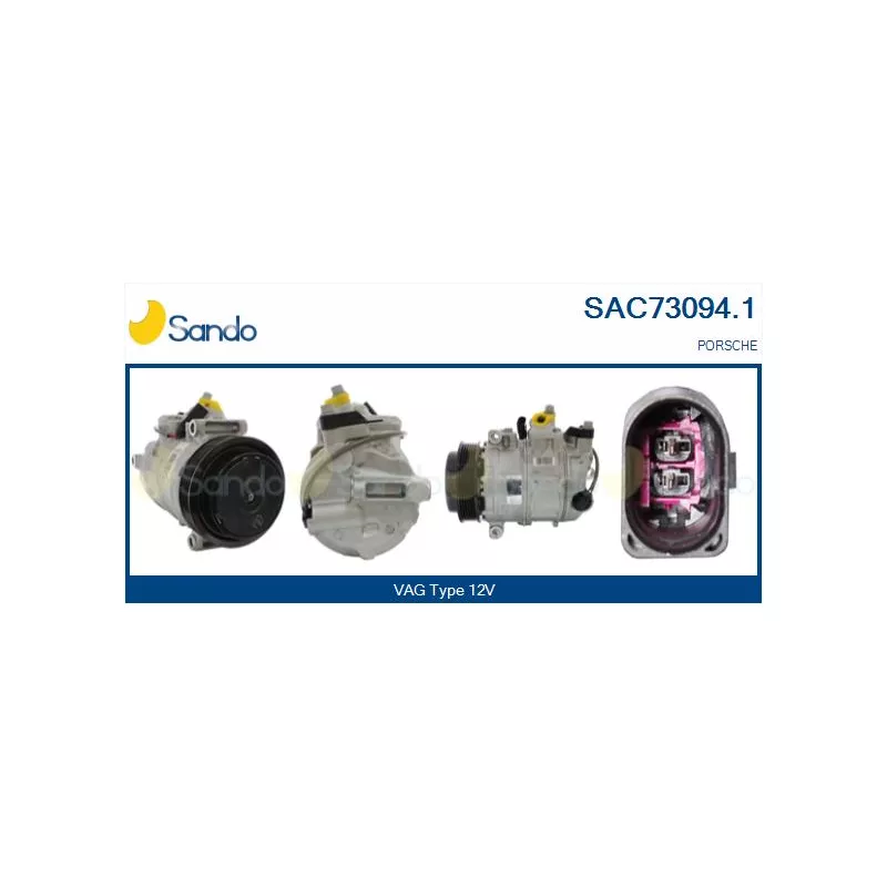 Compresseur, climatisation SANDO SAC73094.1