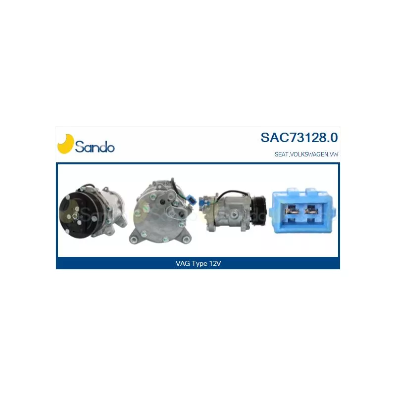Compresseur, climatisation SANDO SAC73128.0