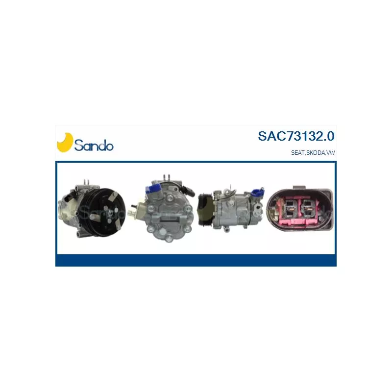 Compresseur, climatisation SANDO SAC73132.0