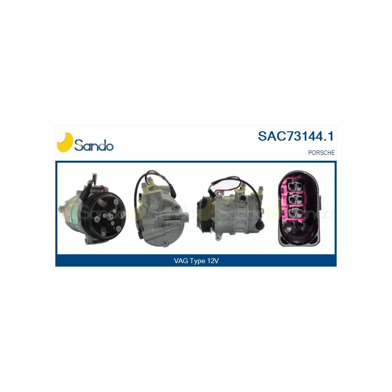 Compresseur, climatisation SANDO SAC73144.1