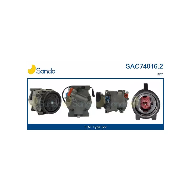 Compresseur, climatisation SANDO SAC74016.2