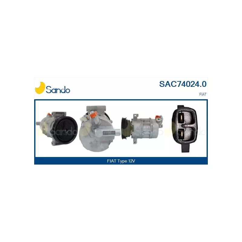 Compresseur, climatisation SANDO SAC74024.0