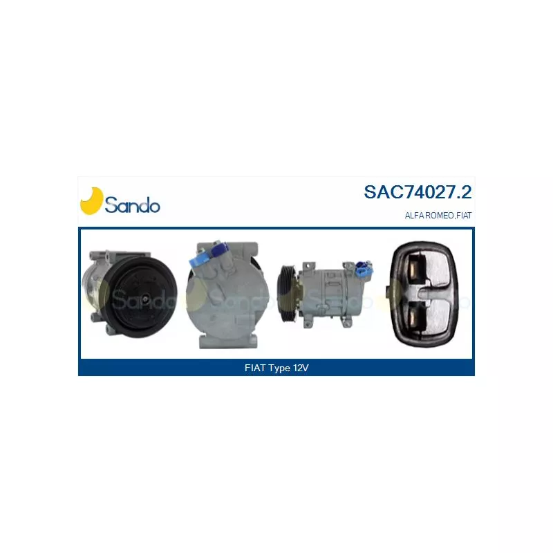 Compresseur, climatisation SANDO SAC74027.2
