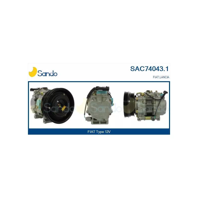 Compresseur, climatisation SANDO SAC74043.1