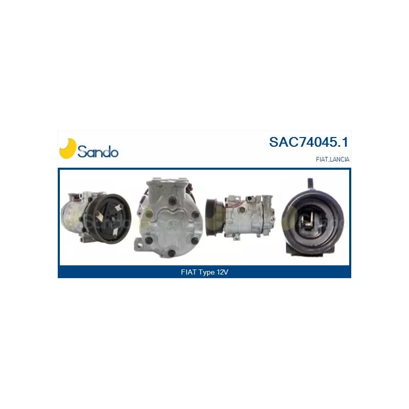 Compresseur, climatisation SANDO SAC74045.1