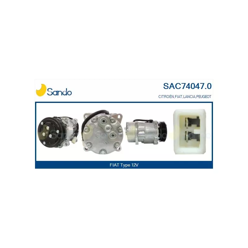 Compresseur, climatisation SANDO SAC74047.0