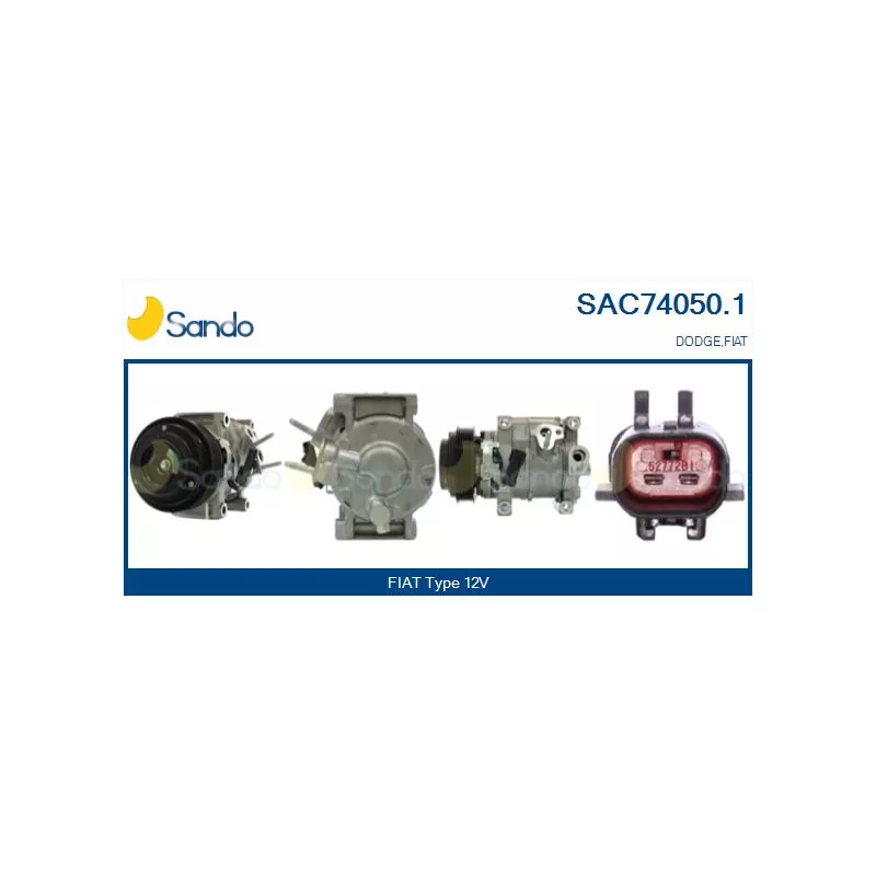 Compresseur, climatisation SANDO SAC74050.1