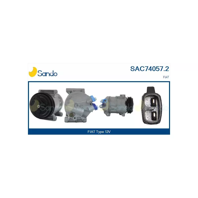 Compresseur, climatisation SANDO SAC74057.2
