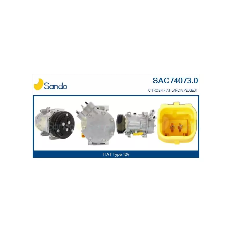 Compresseur, climatisation SANDO SAC74073.0