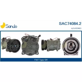 Compresseur, climatisation SANDO SAC74084.2