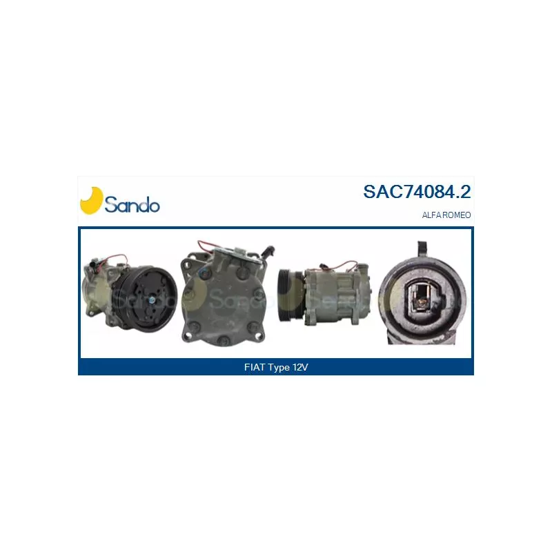 Compresseur, climatisation SANDO SAC74084.2