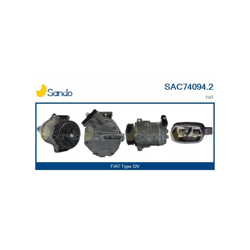 Compresseur, climatisation SANDO SAC74094.2