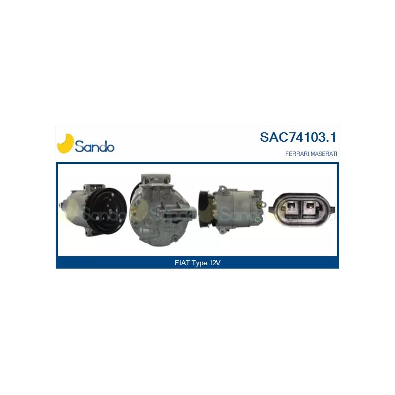 Compresseur, climatisation SANDO SAC74103.1