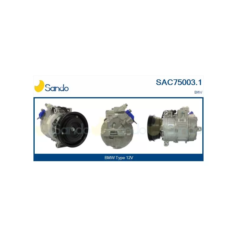 Compresseur, climatisation SANDO SAC75003.1