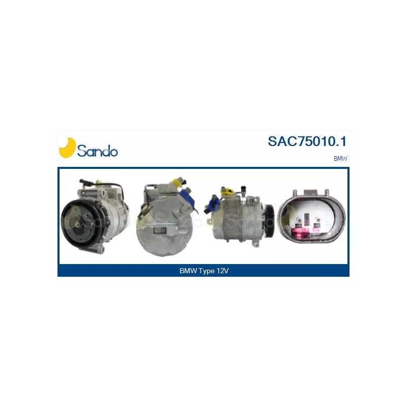 Compresseur, climatisation SANDO SAC75010.1