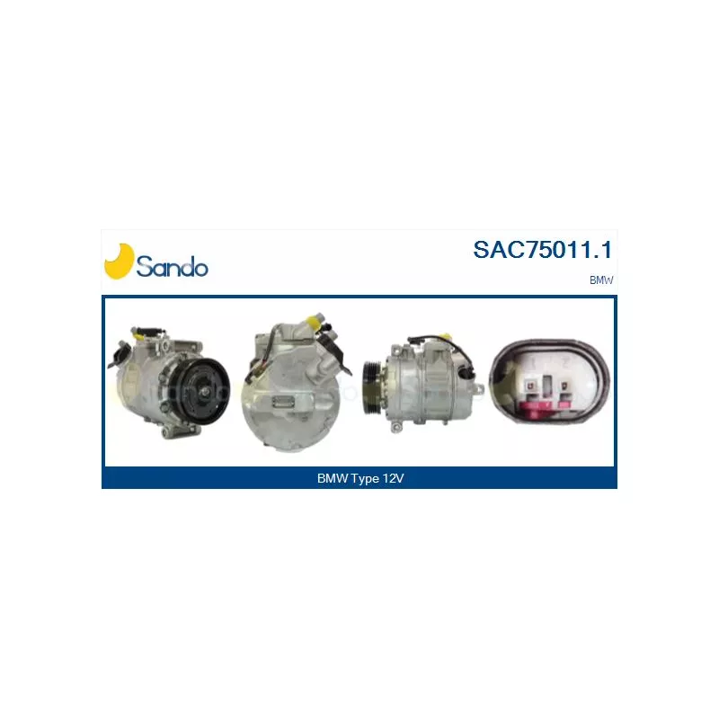 Compresseur, climatisation SANDO SAC75011.1
