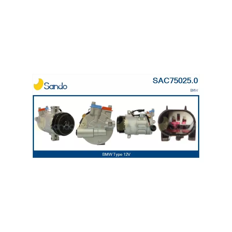 Compresseur, climatisation SANDO SAC75025.0