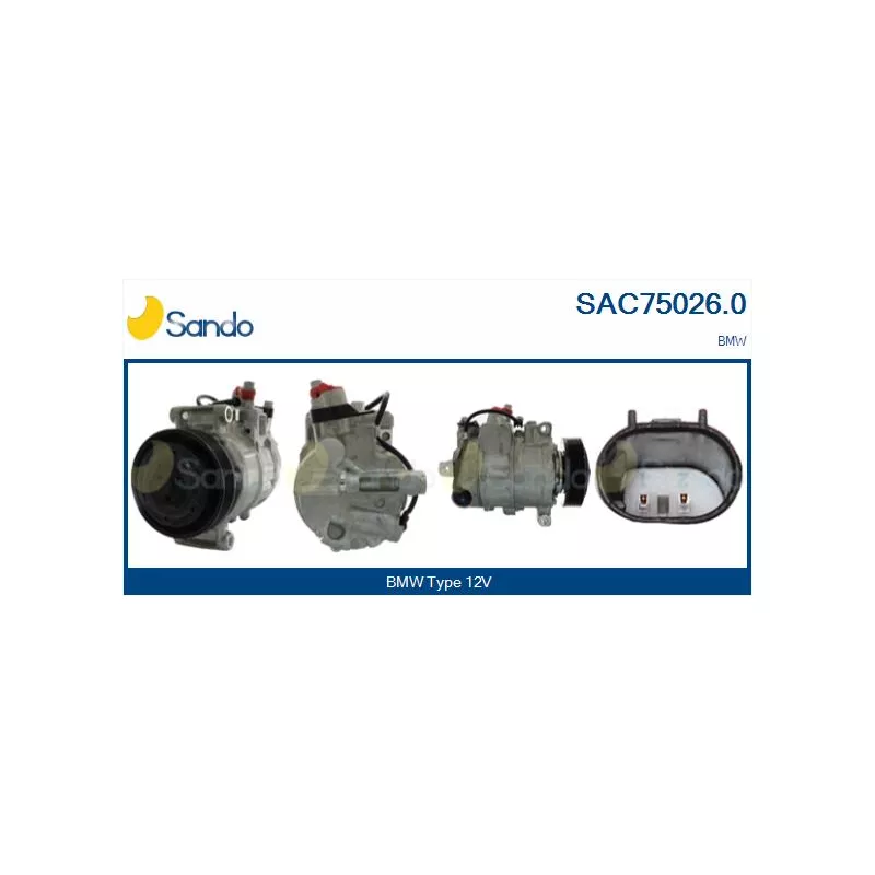 Compresseur, climatisation SANDO SAC75026.0