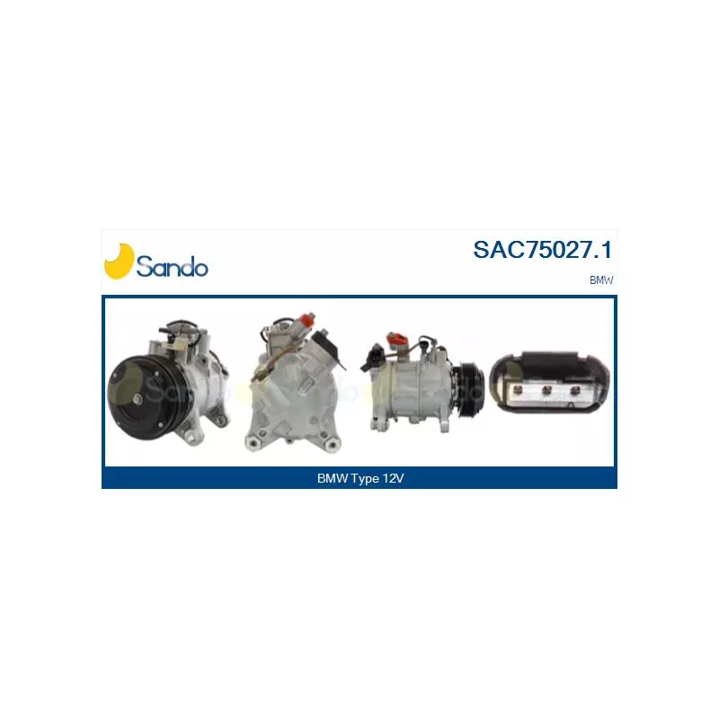 Compresseur, climatisation SANDO SAC75027.1