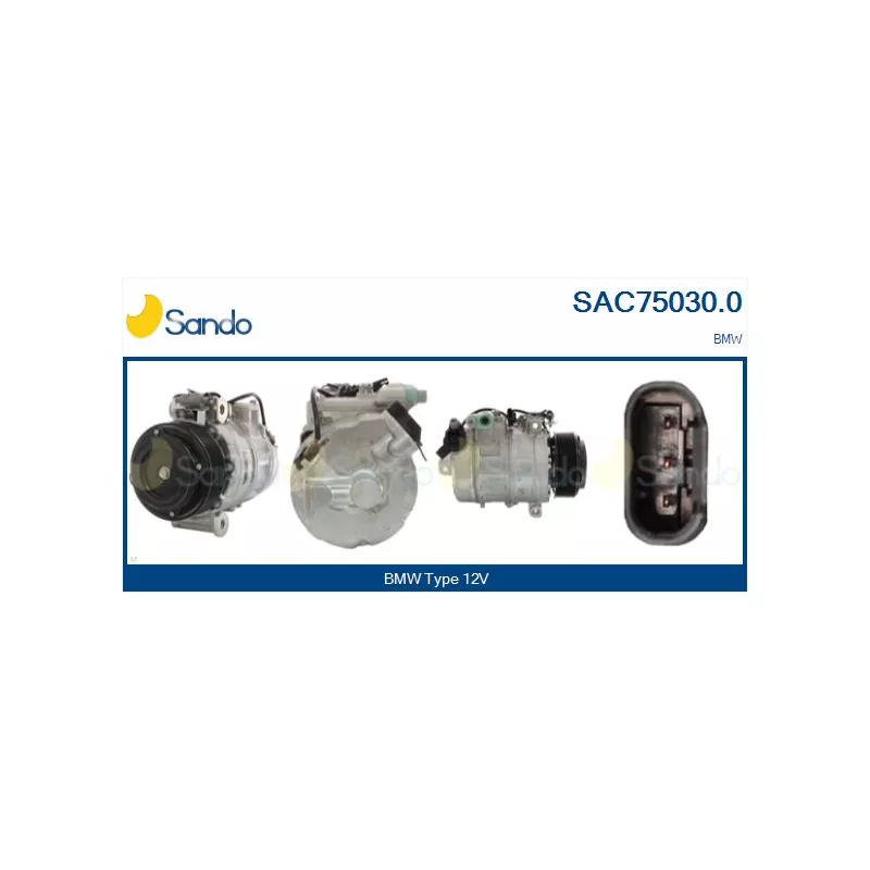 Compresseur, climatisation SANDO SAC75030.0