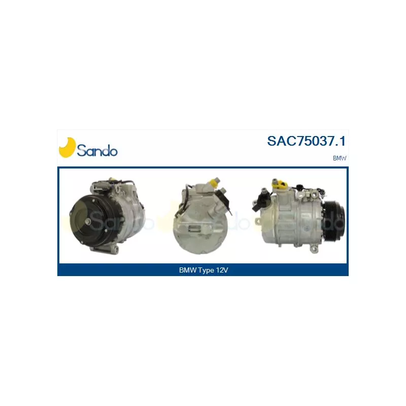 Compresseur, climatisation SANDO SAC75037.1