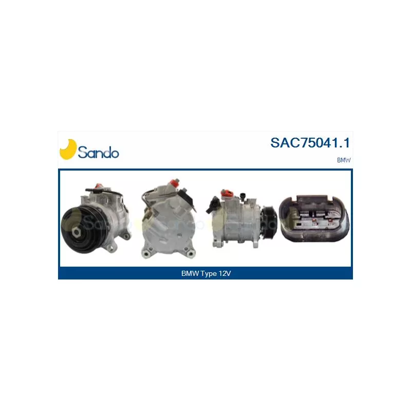 Compresseur, climatisation SANDO SAC75041.1