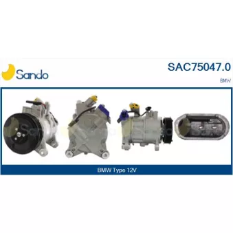Compresseur, climatisation SANDO SAC75047.0