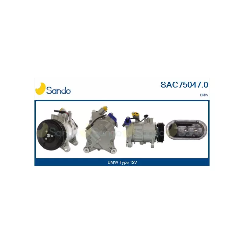 Compresseur, climatisation SANDO SAC75047.0