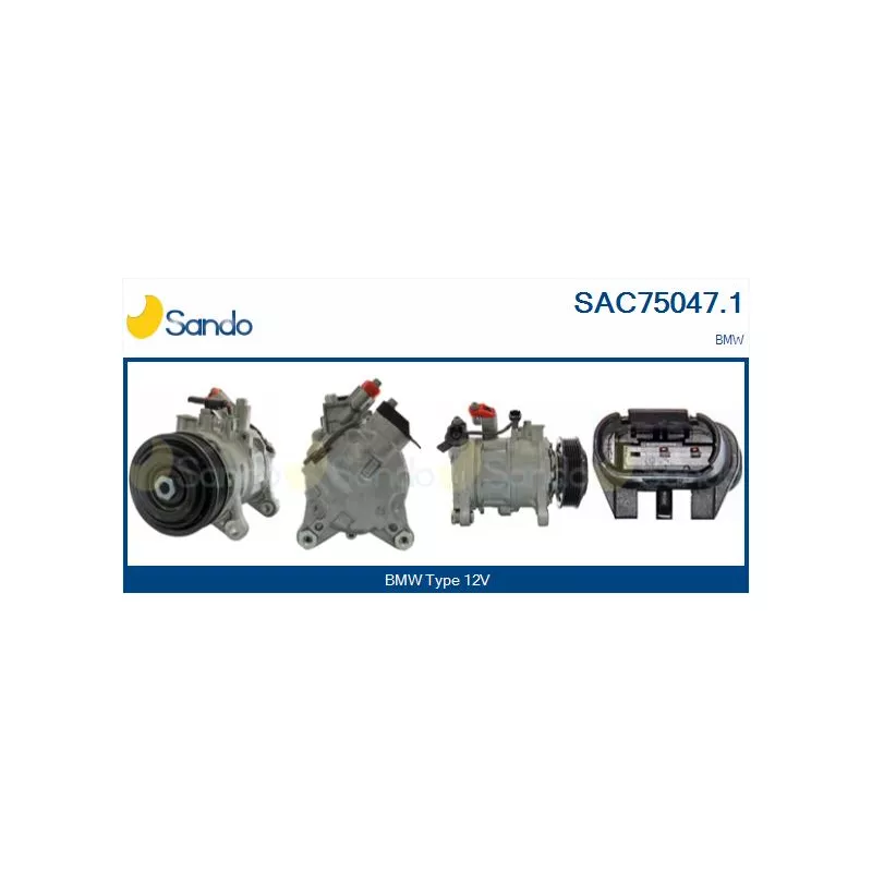 Compresseur, climatisation SANDO SAC75047.1