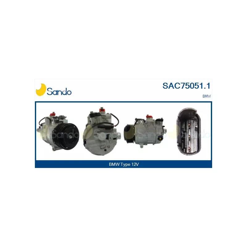Compresseur, climatisation SANDO SAC75051.1