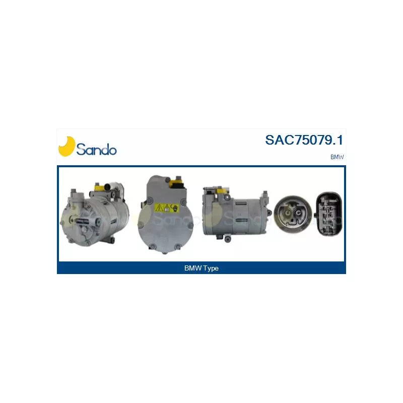 Compresseur, climatisation SANDO SAC75079.1