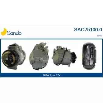 Compresseur, climatisation SANDO SAC75100.0